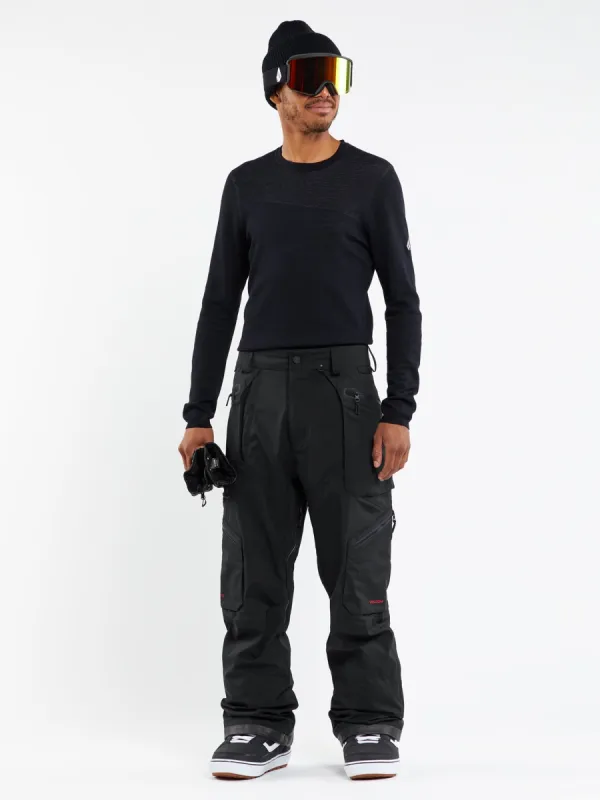 Mens Guch Stretch Gore Pants - Black sold by Volcom