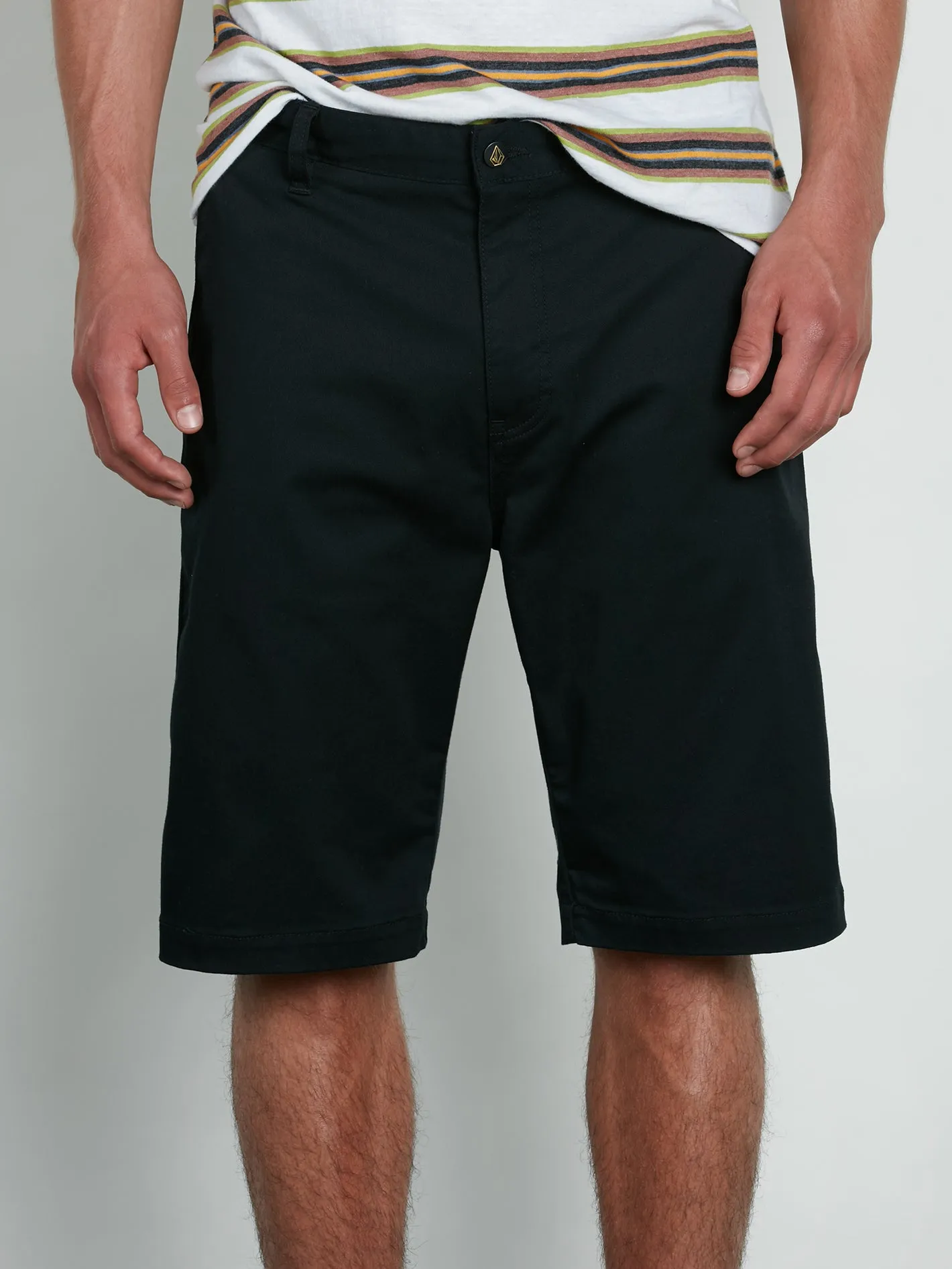 Vmonty Stretch Shorts - Black sold by Volcom