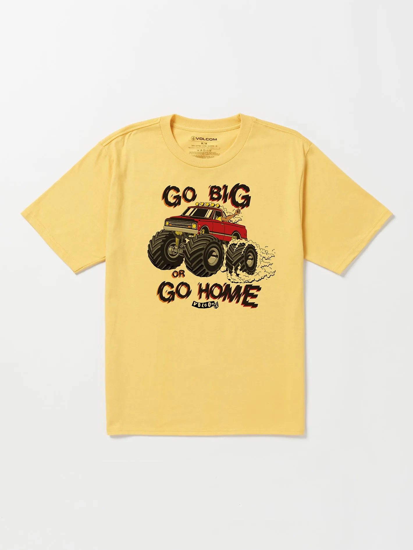 Little Boys Going Big Short Sleeve Tee - Golden Mustard sold by Volcom product image thumbnail 2