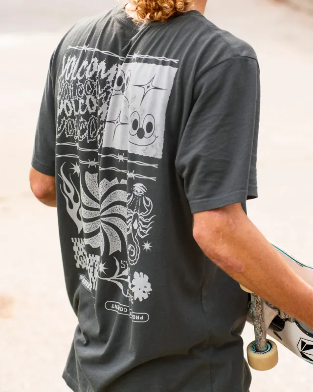 System Error Short Sleeve Tee - Stealth sold by Volcom