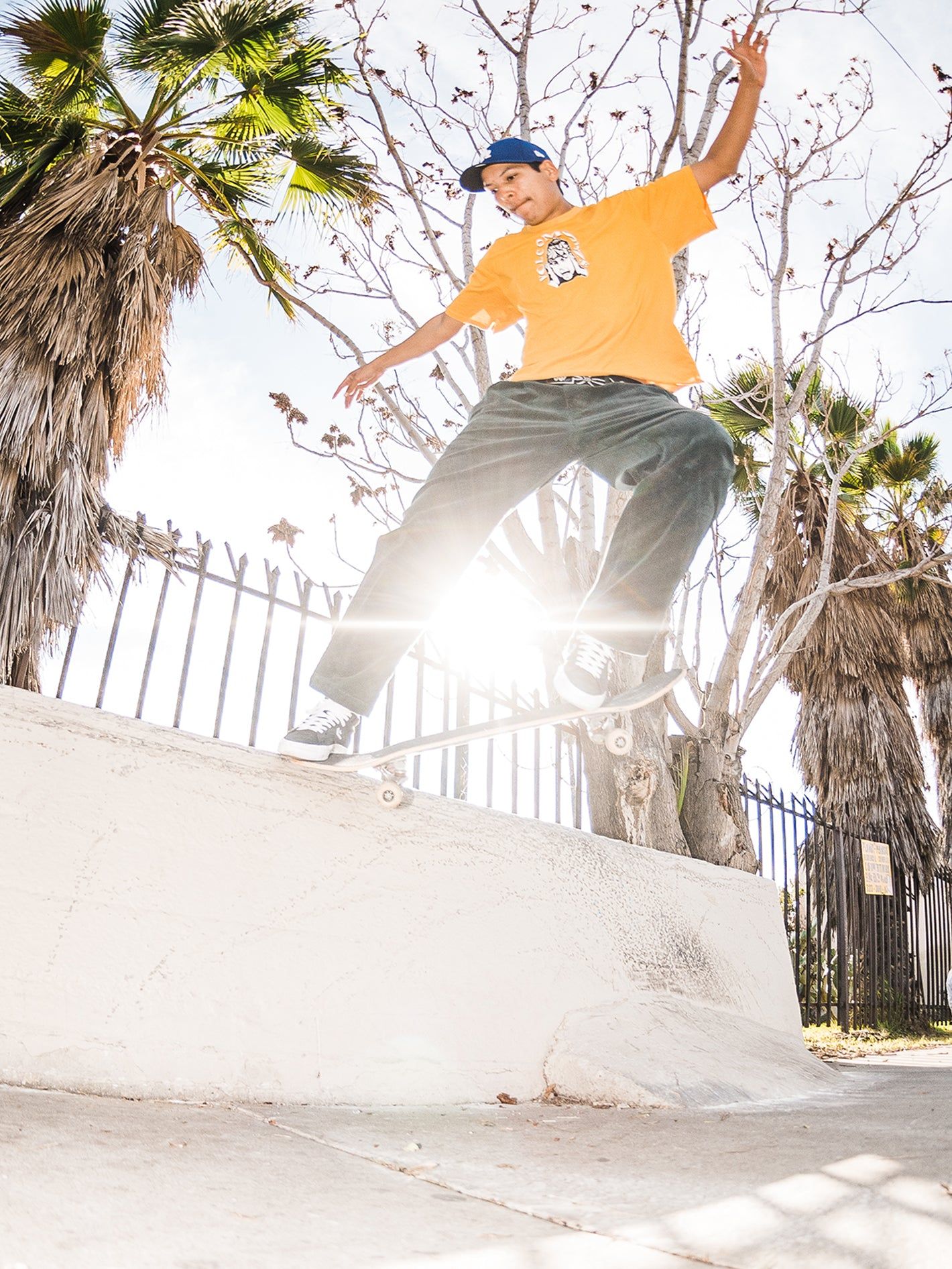 Skate Vitals Headache Short Sleeve Tee - Sunburst sold by Volcom product image thumbnail 2