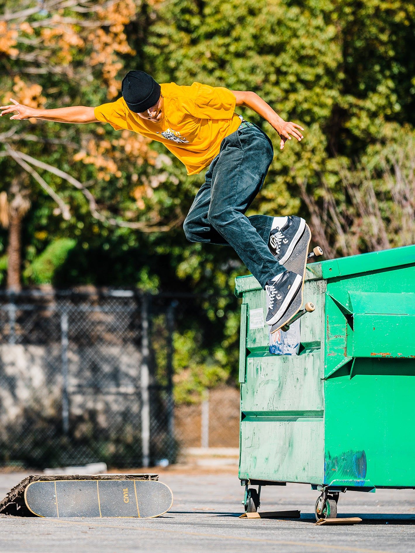 Skate Vitals Headache Short Sleeve Tee - Sunburst sold by Volcom product image thumbnail 3