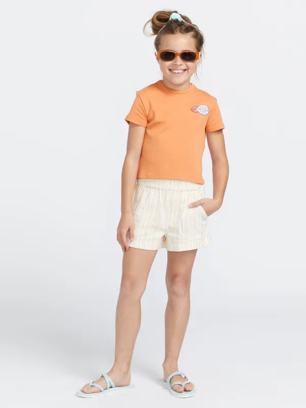 Girls Have A Clue Tee - Wild Ginger sold by Volcom