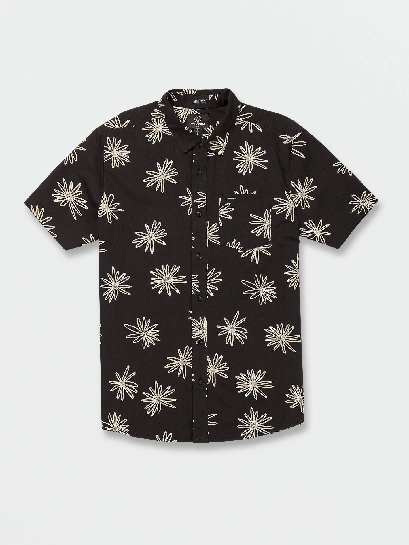 Lazy Dazey Short Sleeve Shirt - Black sold by Volcom product image thumbnail 3