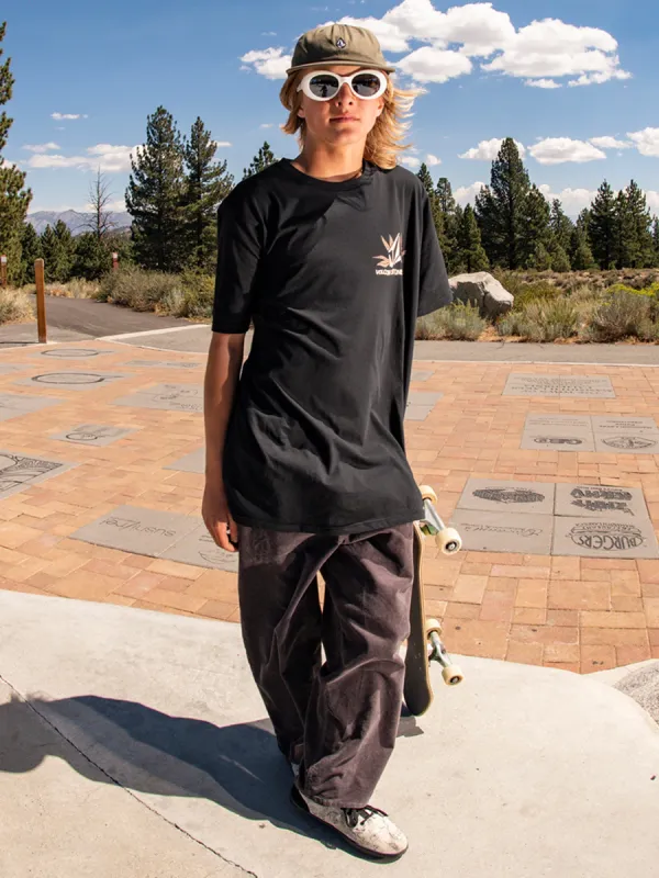 Skate Vitals Short Sleeve Tee - Black sold by Volcom