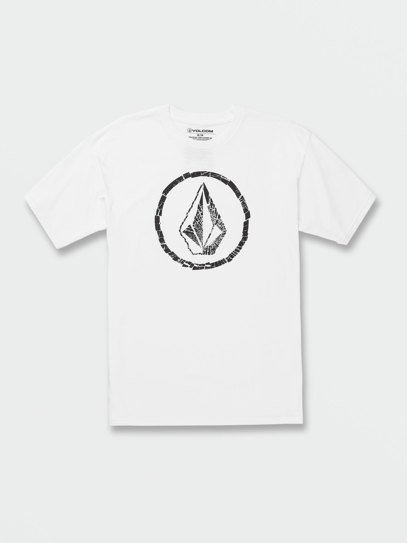 Circle Stones Short Sleeve Tee - White Combo sold by Volcom