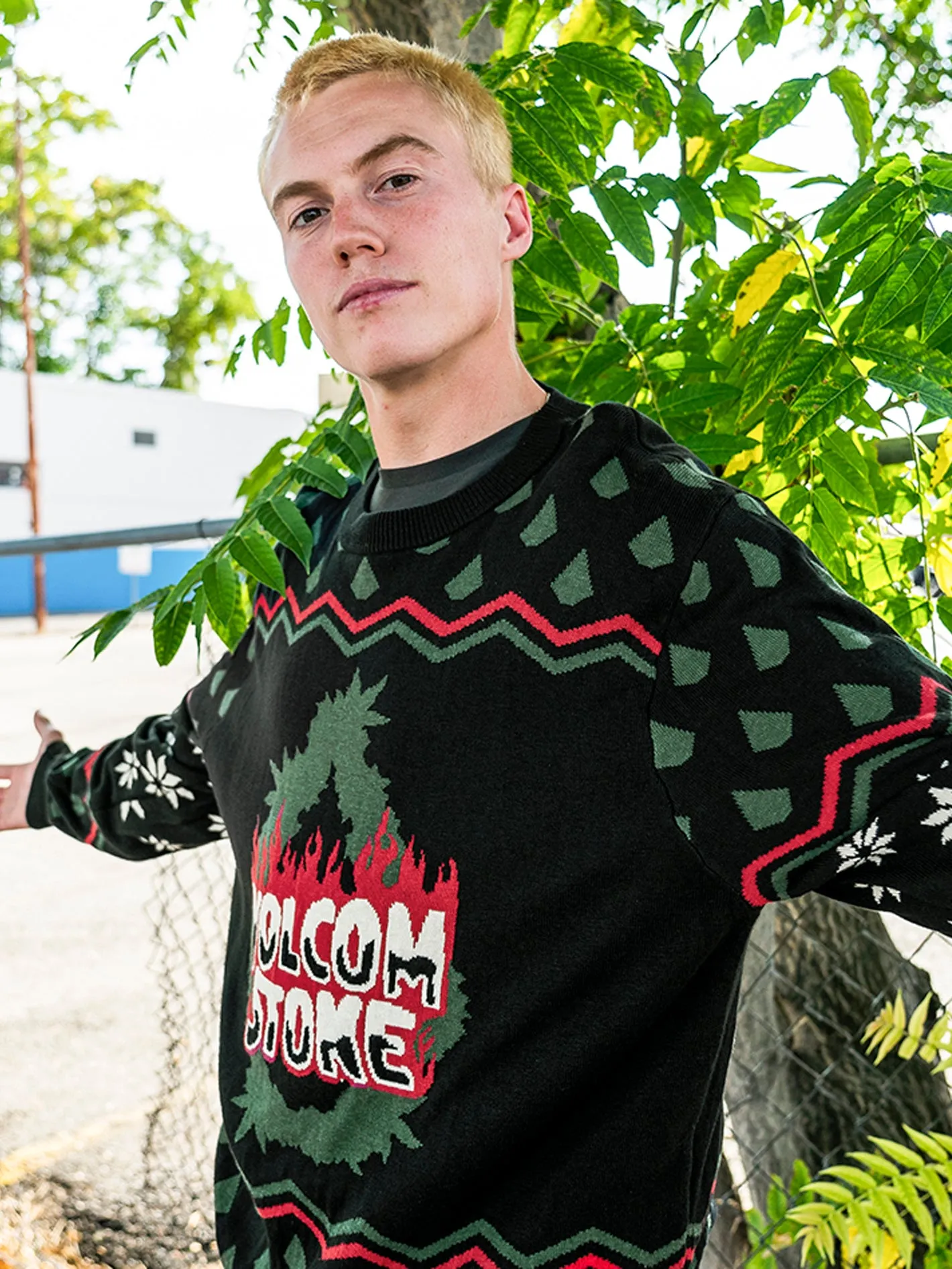 Holi Dazed Sweater - Multi sold by Volcom product image thumbnail 2