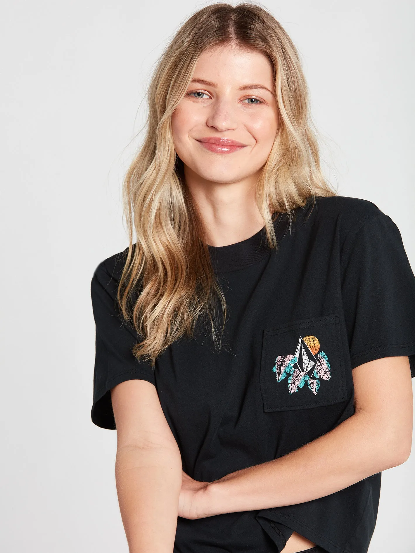 Pocket Dial Tee - Black sold by Volcom product image thumbnail 3