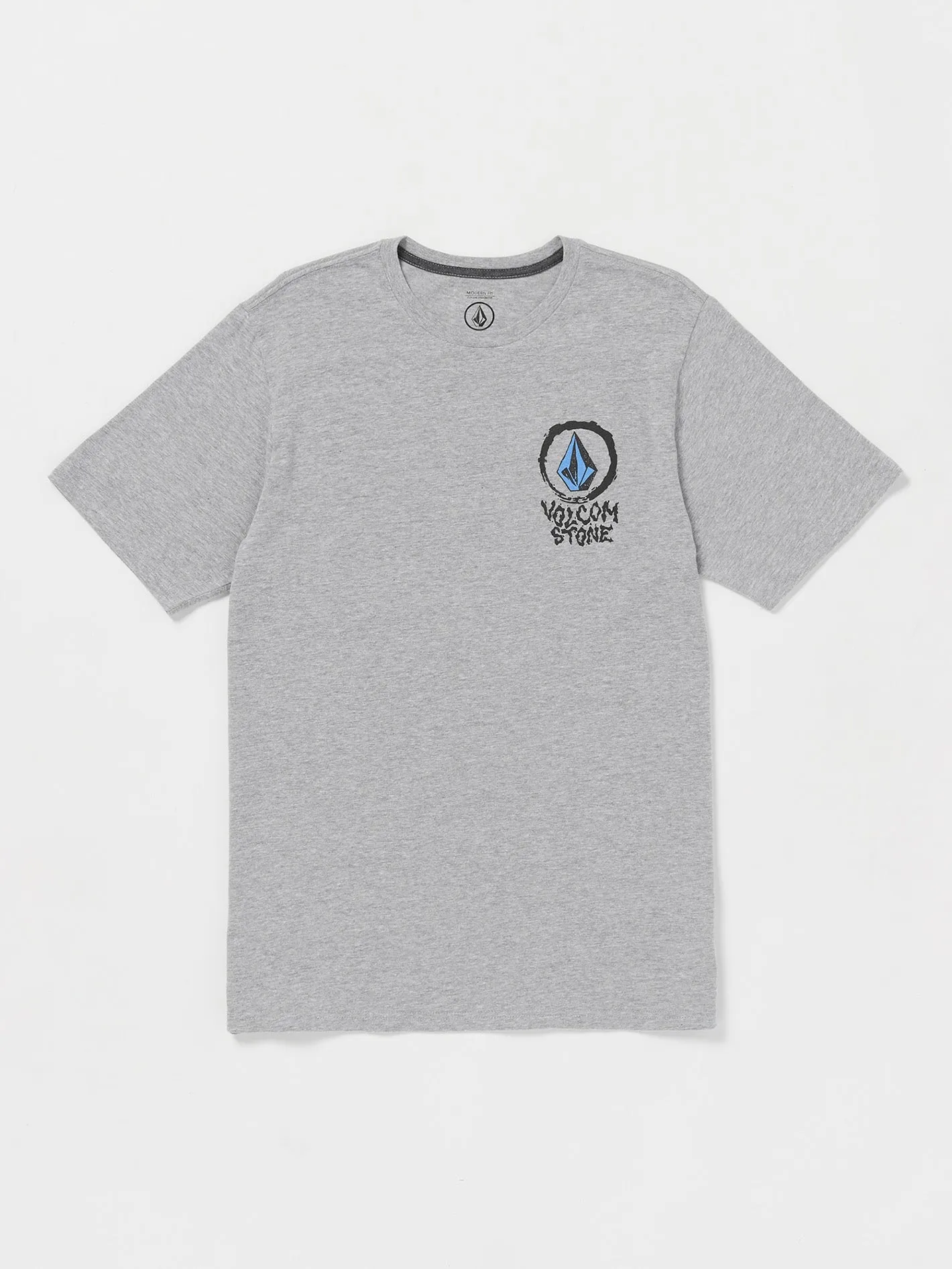 Ez Ink Short Sleeve Tee - Heather Grey sold by Volcom