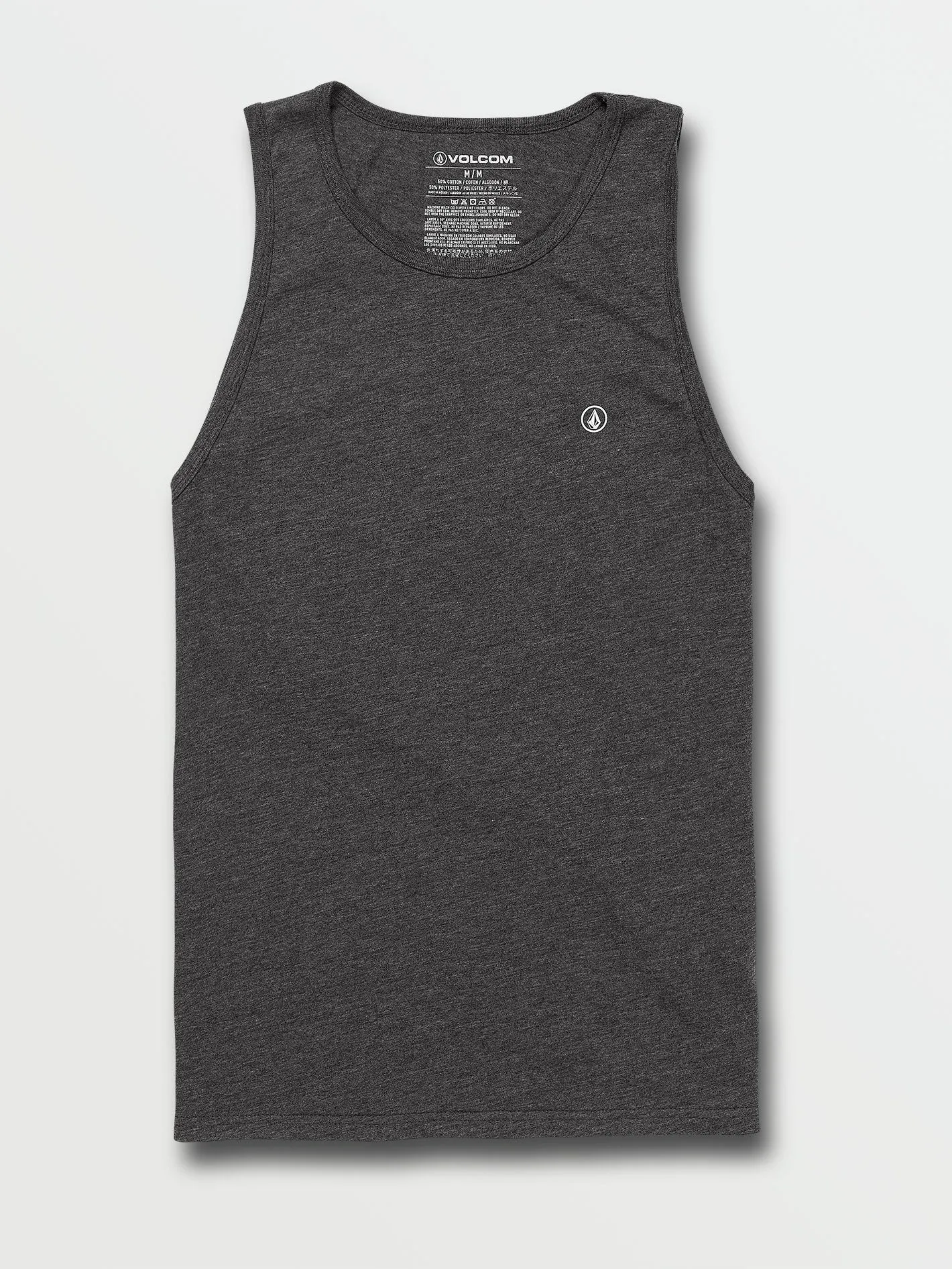 Solid Heather Tank - Heather Black sold by Volcom