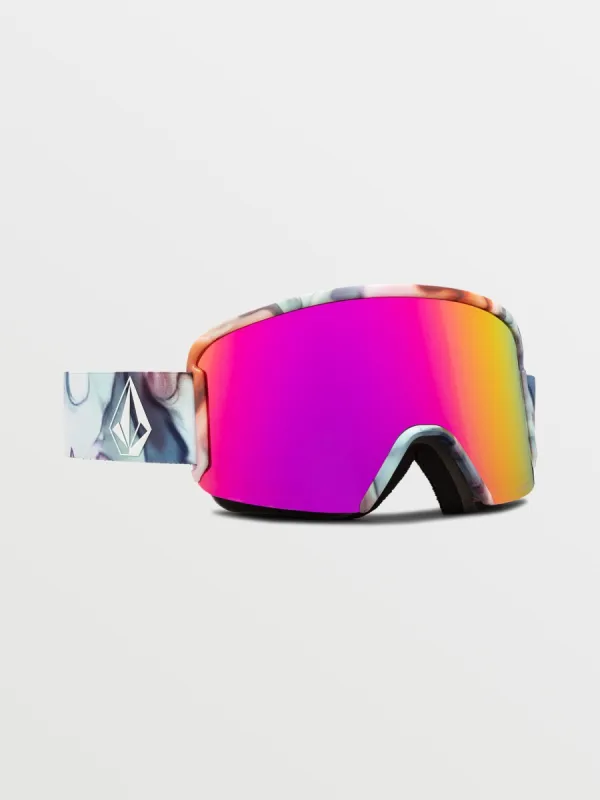 Garden Goggle - Nebula / Pink Chrome sold by Volcom