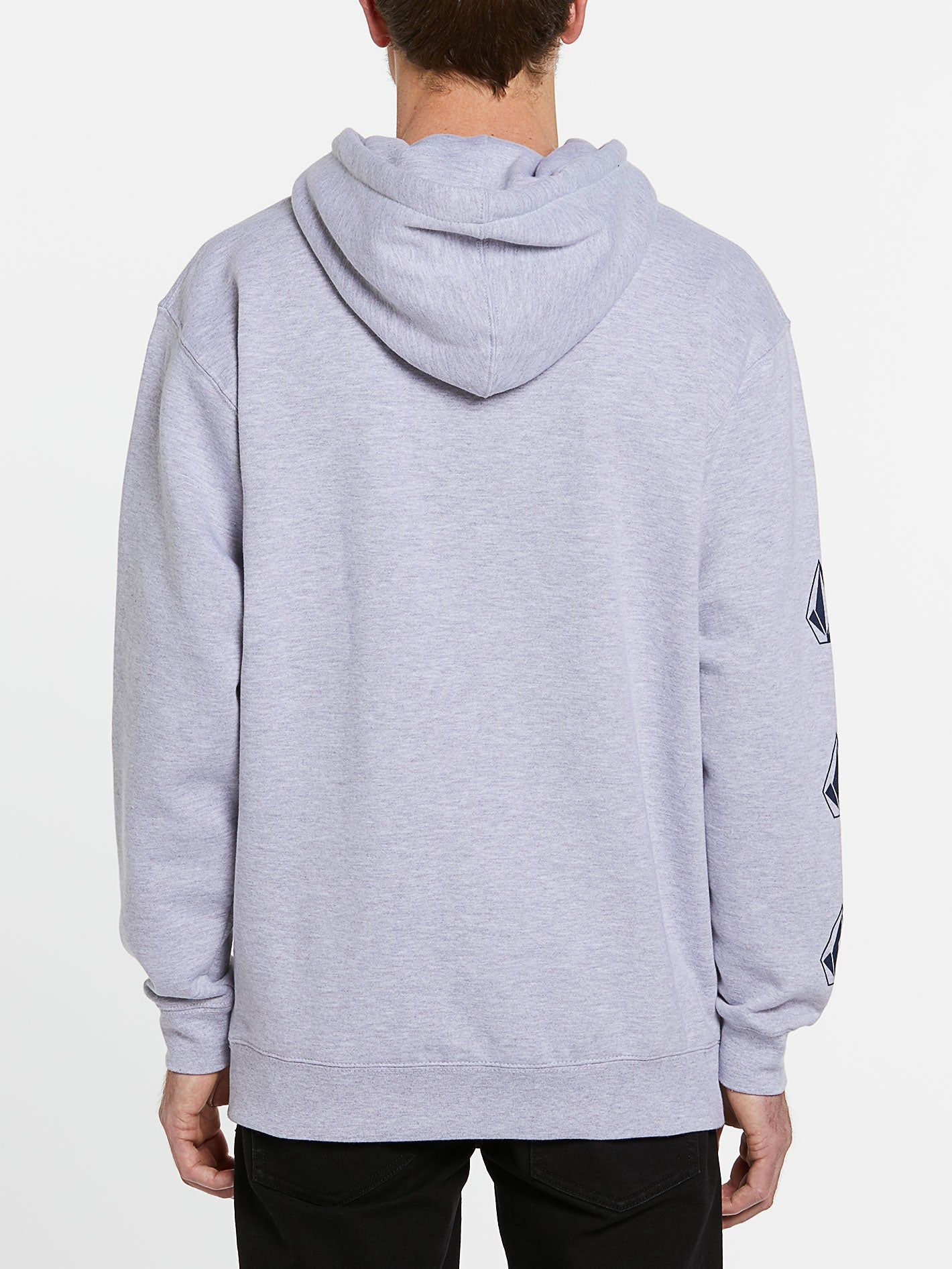 Mens USA Deadly Stones Pullover - Heather Grey sold by Volcom product image thumbnail 2