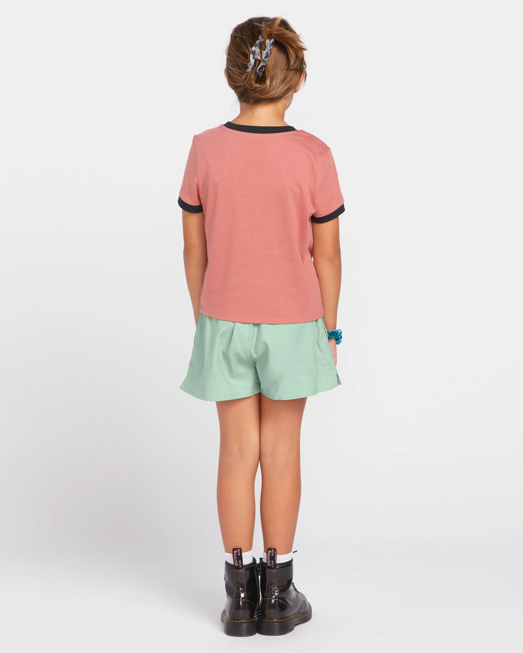 Big Girls Meet Me Short Sleeve Tee - Mauve sold by Volcom product image thumbnail 2