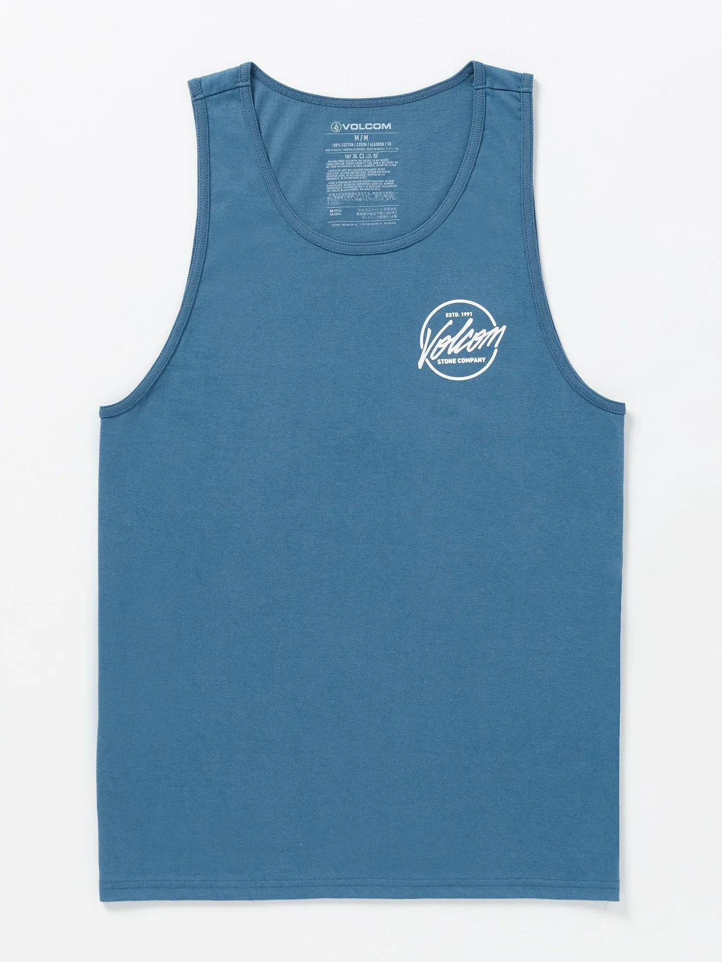 Surfwax Tank - Dark Blue sold by Volcom
