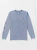 Iconic Stone Plus Long Sleeve Tee - Denim sold by Volcom