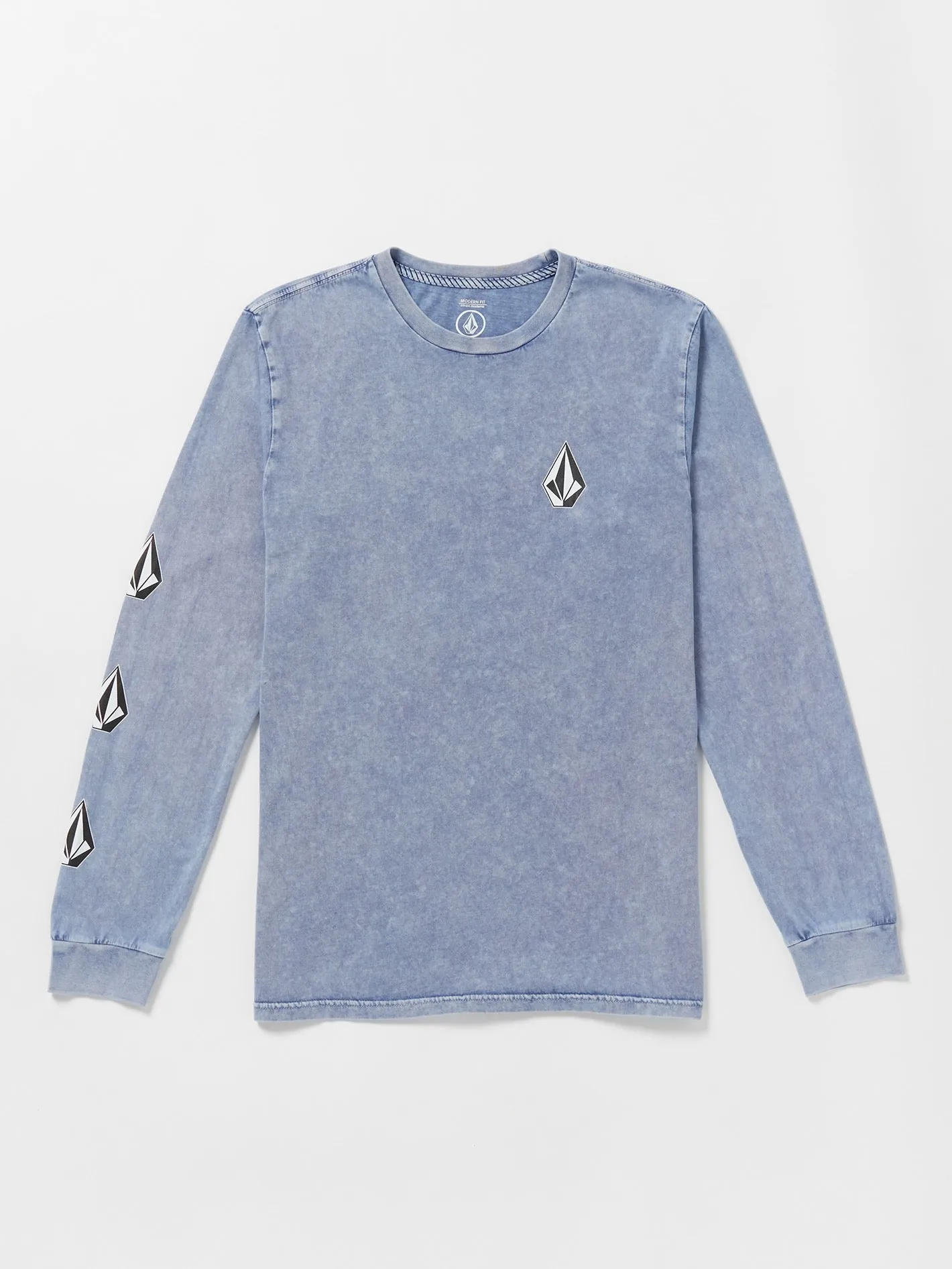 Iconic Stone Plus Long Sleeve Tee - Denim sold by Volcom