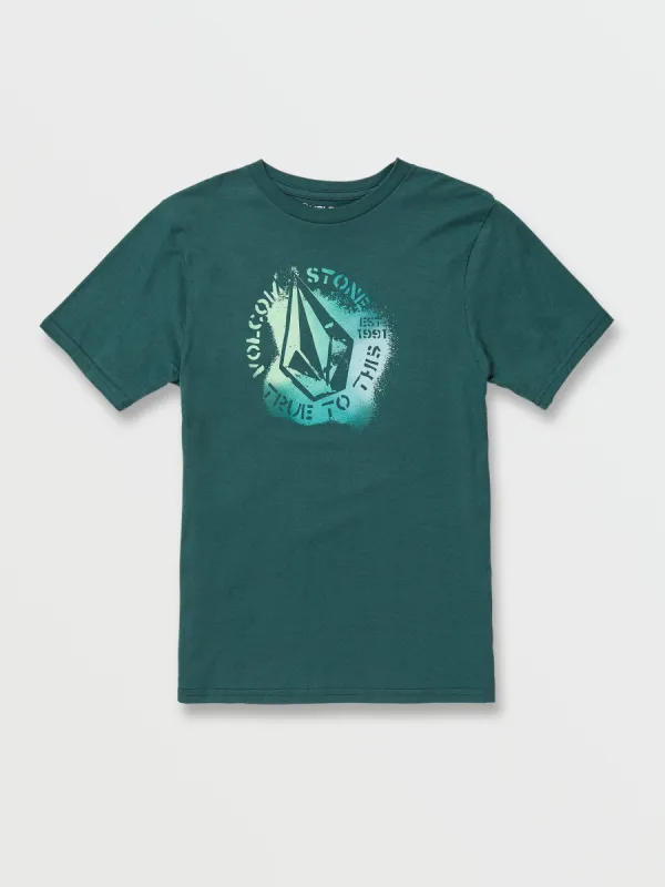 Big Boys Toy Short Sleeve Tee - Deep Teal sold by Volcom