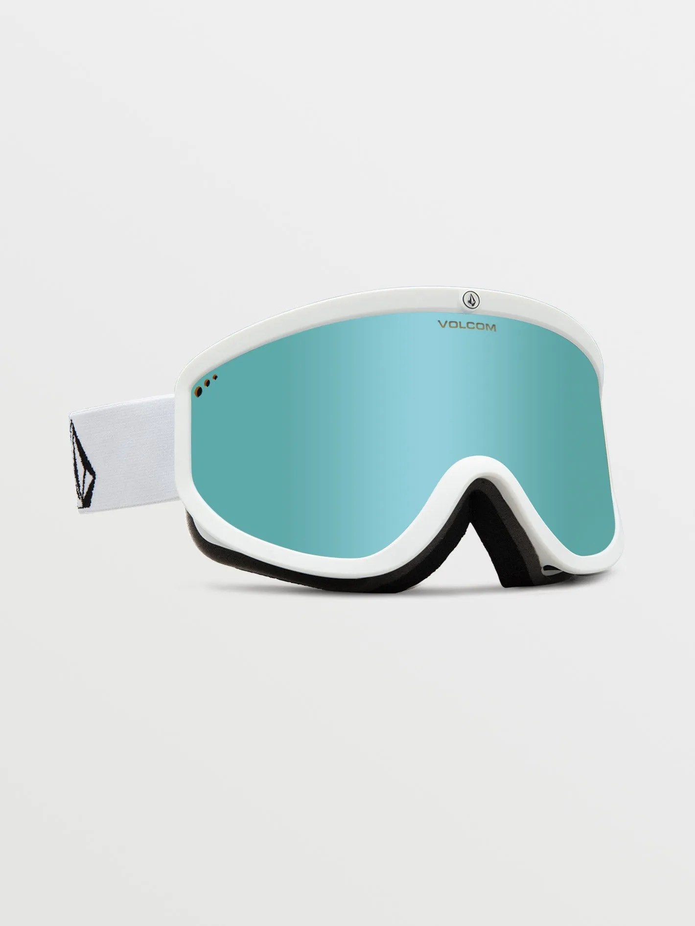 Footprints Goggle - Matte White Stone / Ice Chrome+BL sold by Volcom product image thumbnail 3