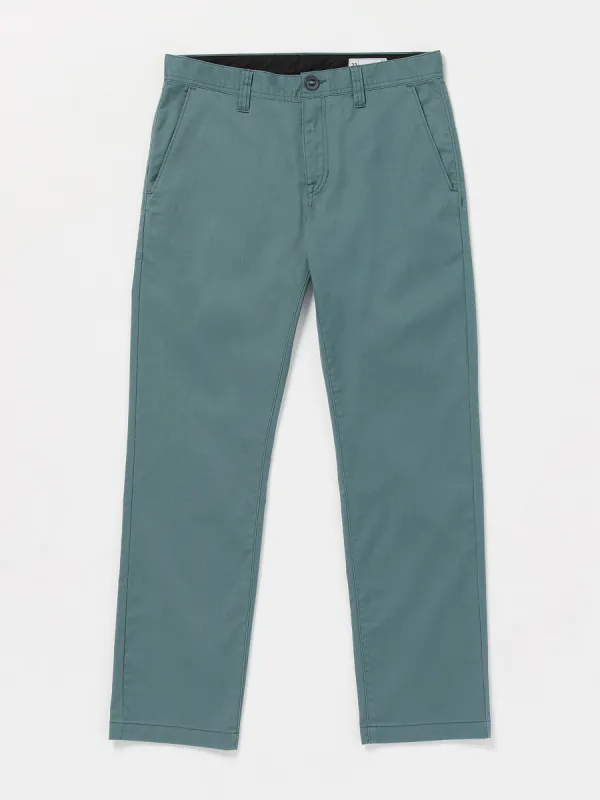 Frickin Modern Stretch Chino Pants - Service Blue sold by Volcom
