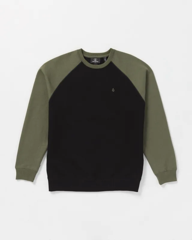 Homak Crew Sweatshirt - Black sold by Volcom