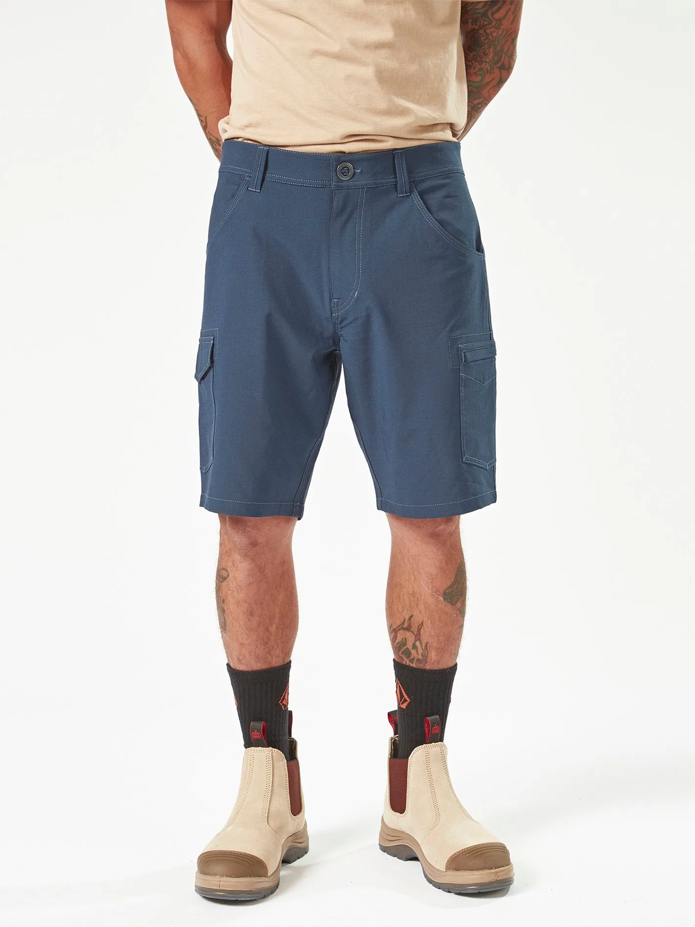 Volcom Workwear Slab Hybrid Shorts - Navy sold by Volcom product image thumbnail 3