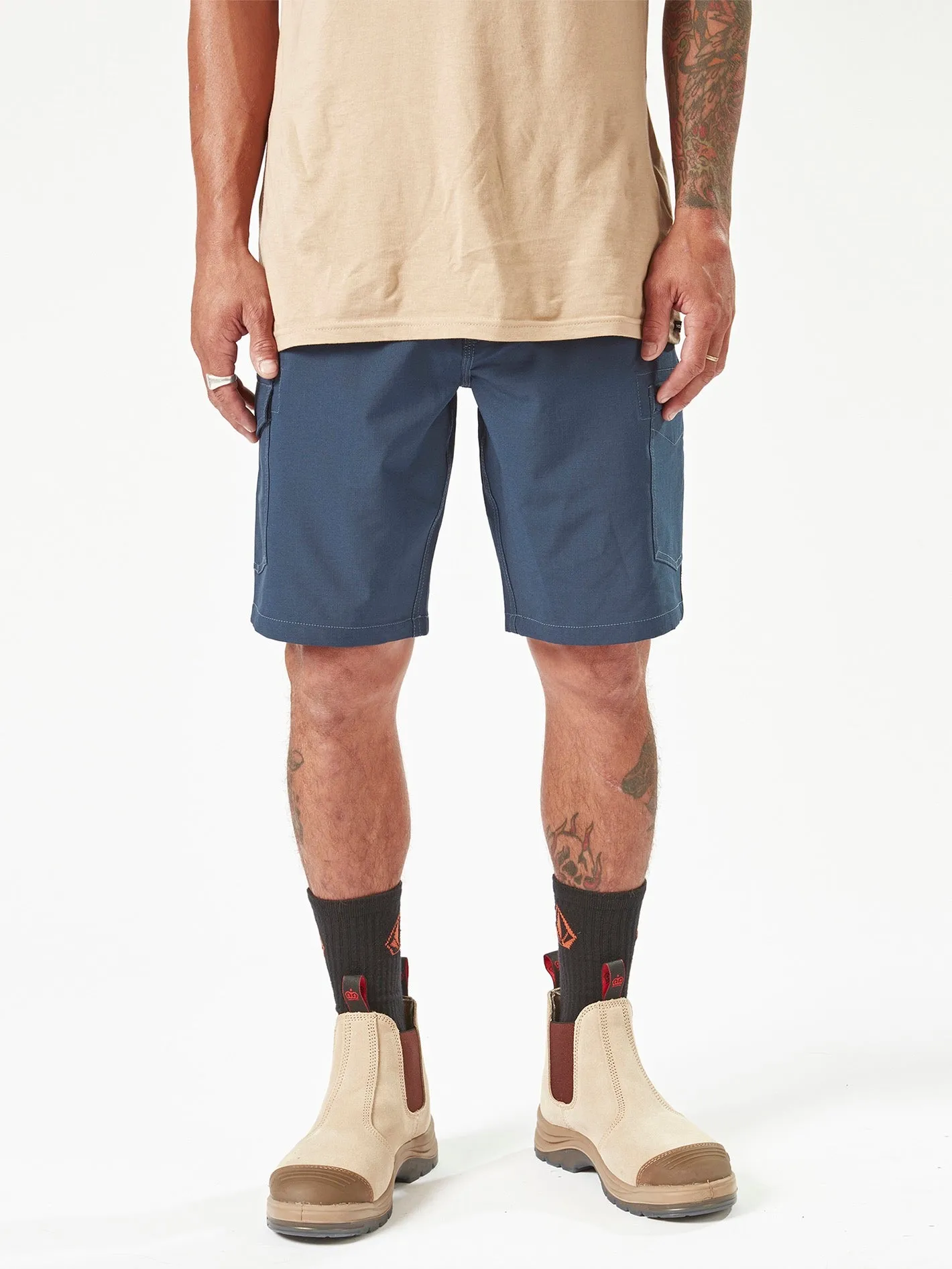 Volcom Workwear Slab Hybrid Shorts - Navy sold by Volcom