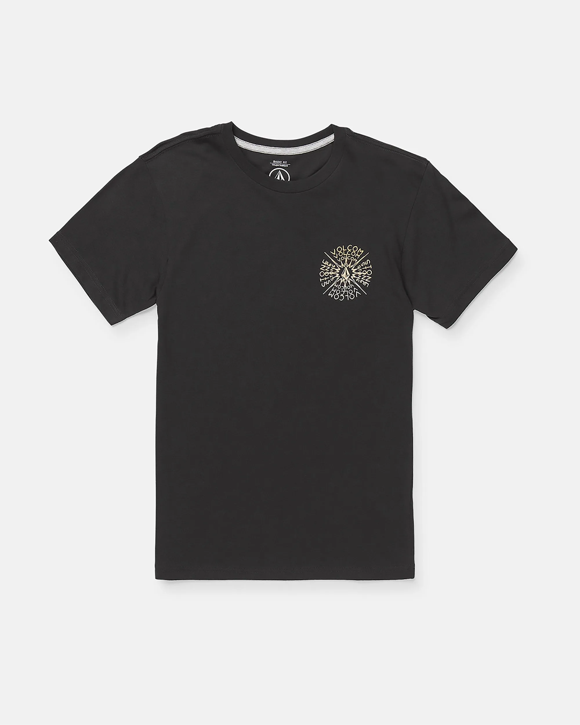 Big Boys Spiraling Short Sleeve Tee - Charcoal Heather sold by Volcom