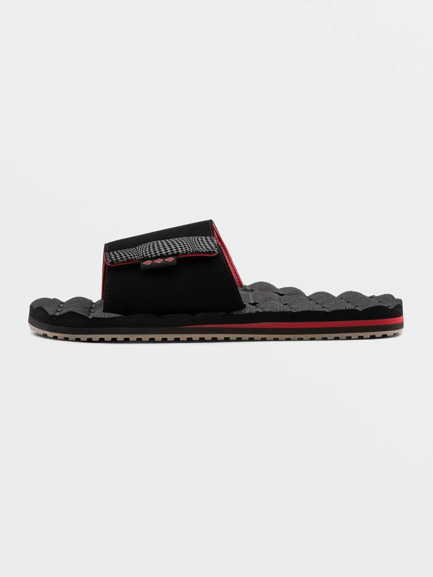 Recliner Slide Sandals - Ribbon Red sold by Volcom product image thumbnail 3