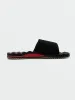 Recliner Slide Sandals - Ribbon Red sold by Volcom
