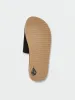 Recliner Slide Sandals - Ribbon Red sold by Volcom