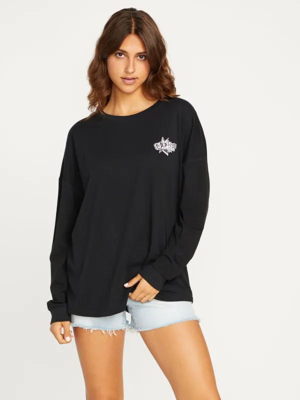 Werking Doubles Long Sleeve Shirt - Black sold by Volcom