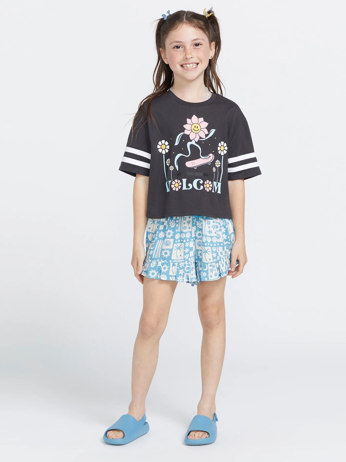 Girls Truly Stoked Tee - Vintage Black sold by Volcom product image thumbnail 5