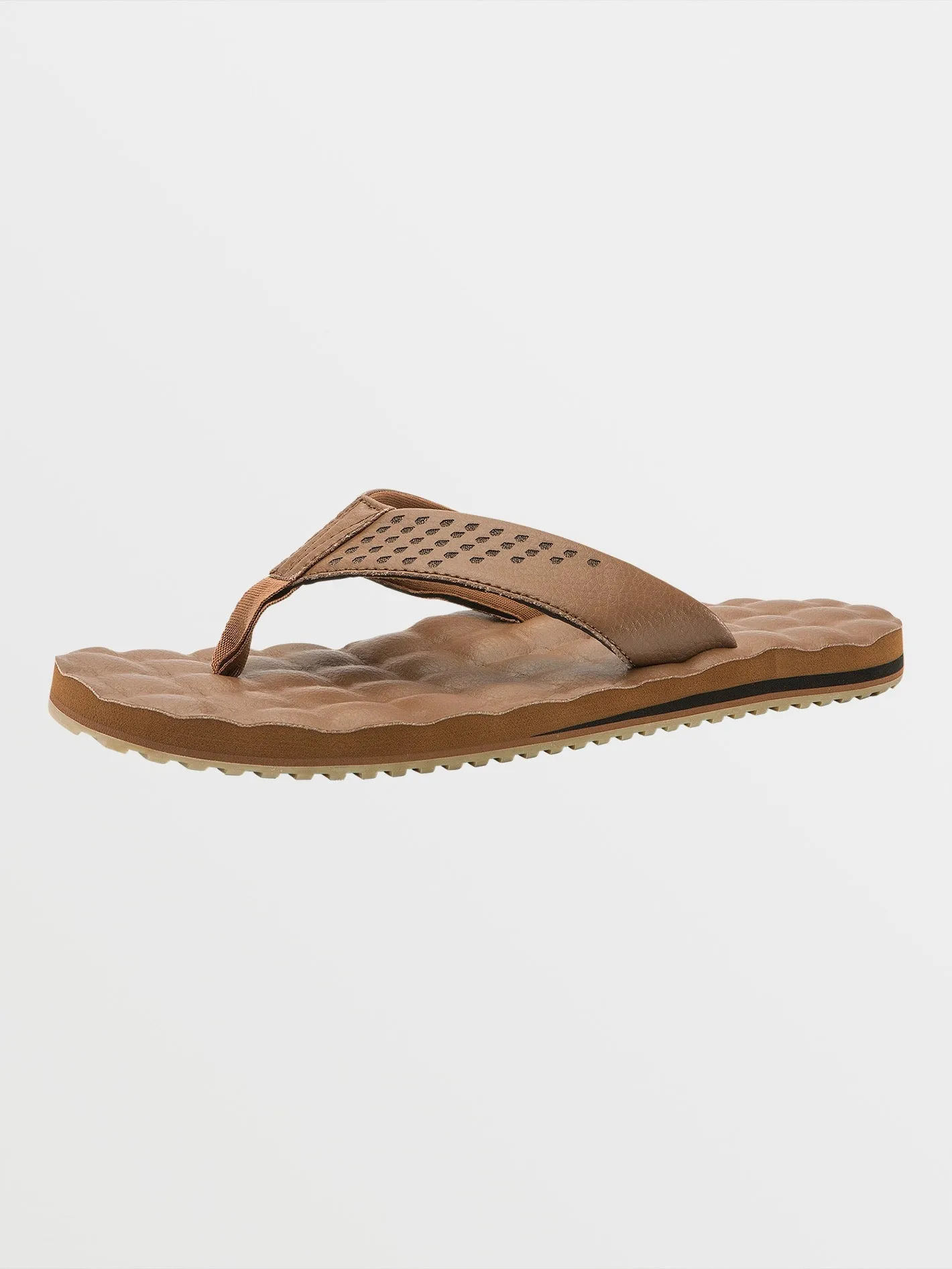 Recliner Leather Sandals - Brown sold by Volcom product image thumbnail 4