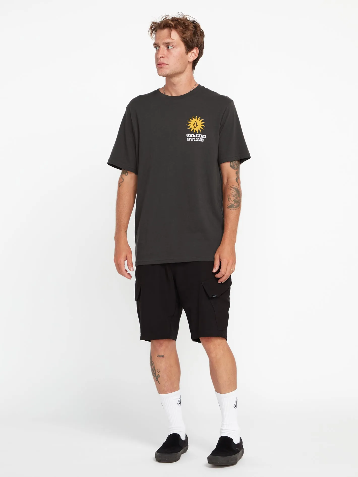 Farm to Yarn Rayz Short Sleeve Tee - Vintage Black sold by Volcom product image thumbnail 3