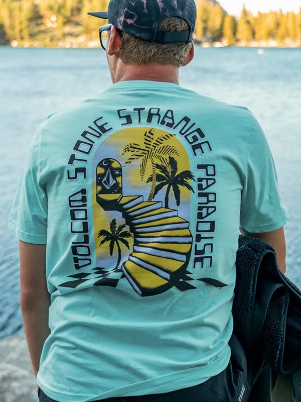 Mysto Stairs Short Sleeve Tee - Chlorine made by Volcom