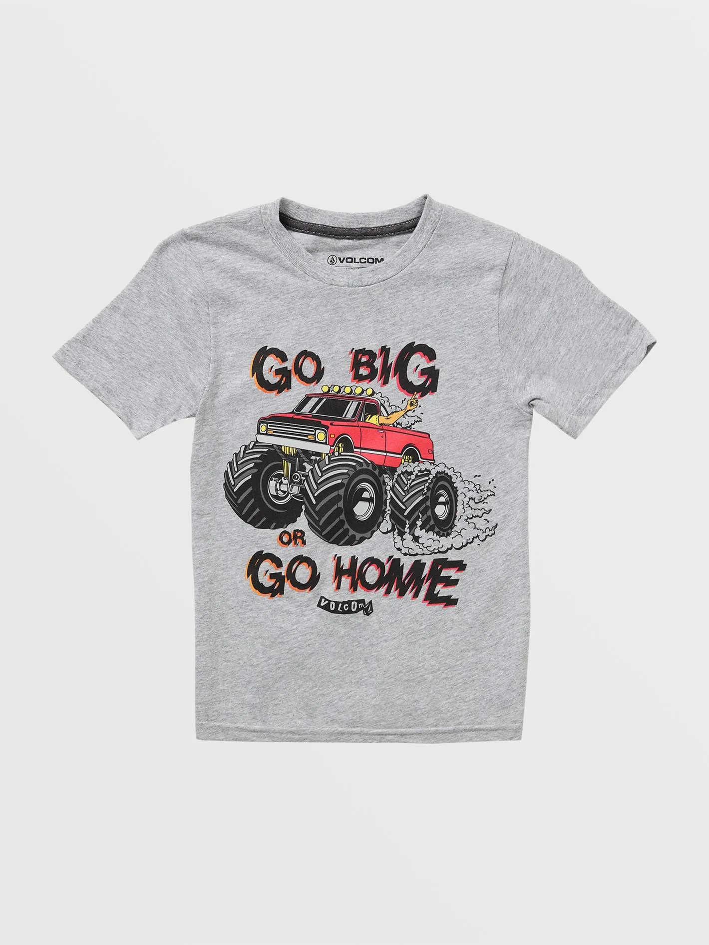 Going Big Short Sleeve T-Shirt - Athletic Heather sold by Volcom