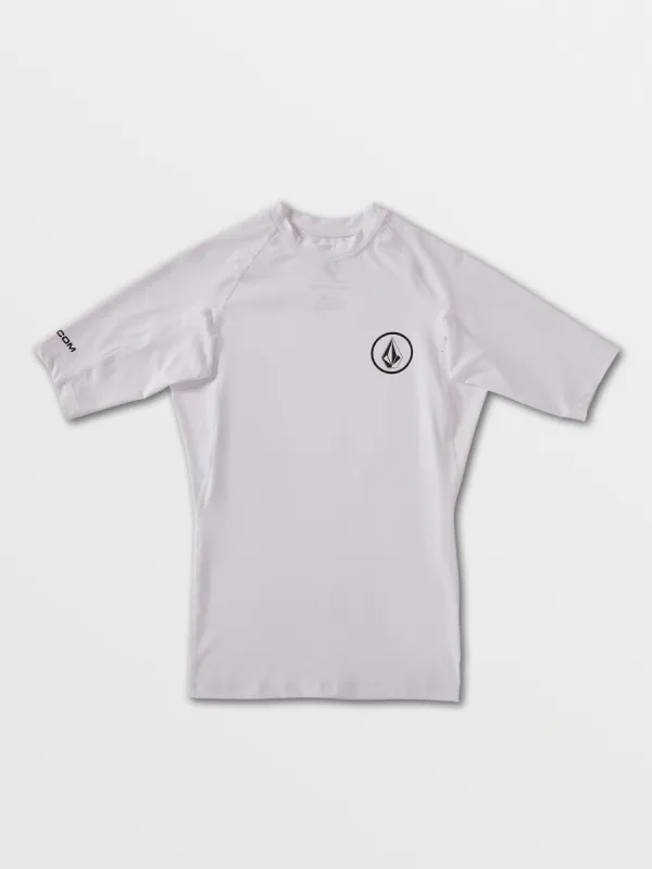 Lido Solid Short Sleeve - White made by Volcom