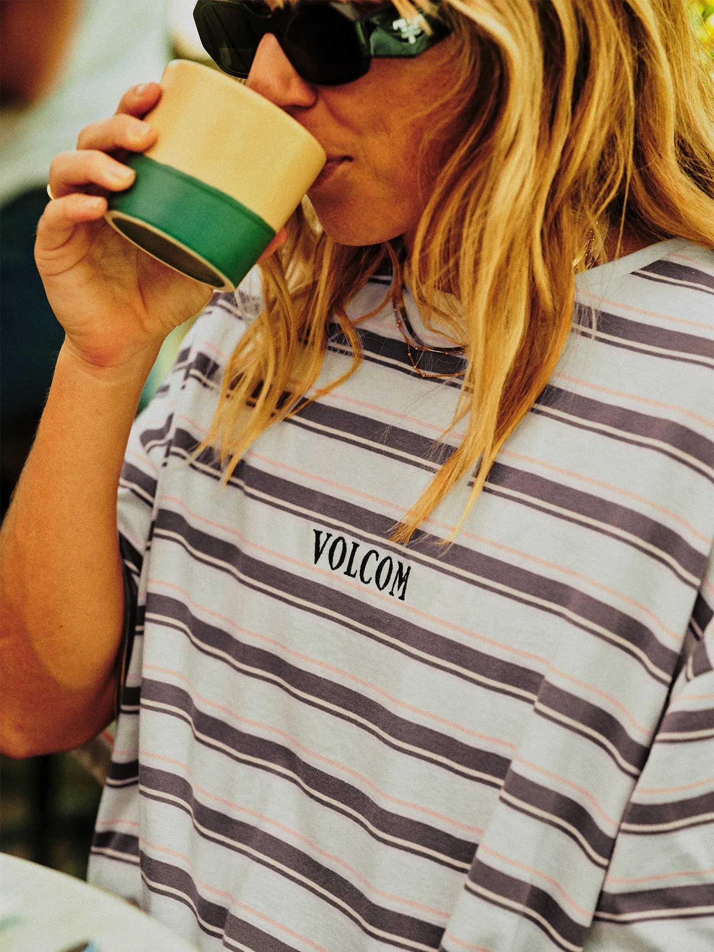 Coco Ho Short Sleeve Shirt - Star White sold by Volcom product image thumbnail 2