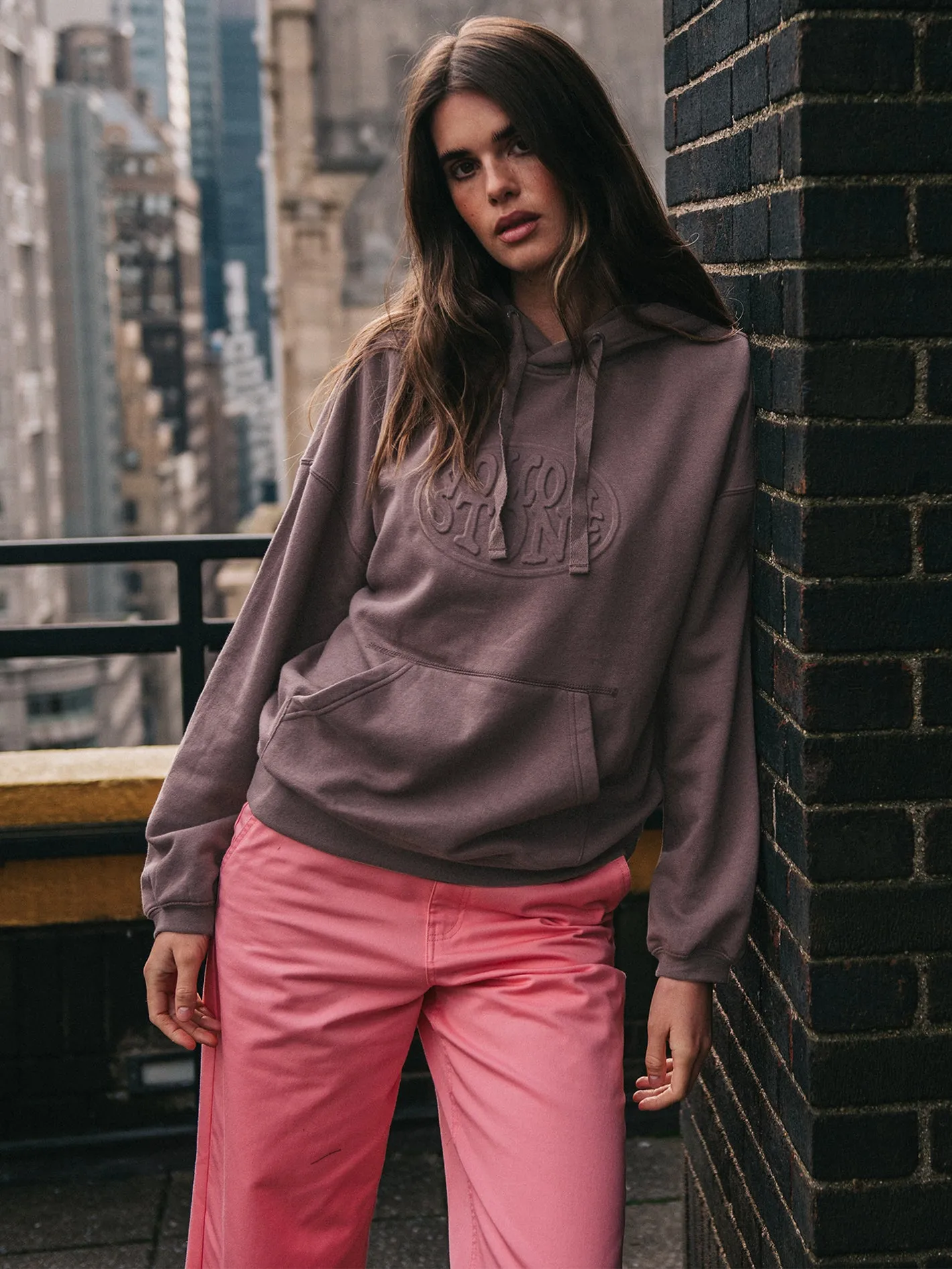 Push Back Hoodie - Slate Grey sold by Volcom