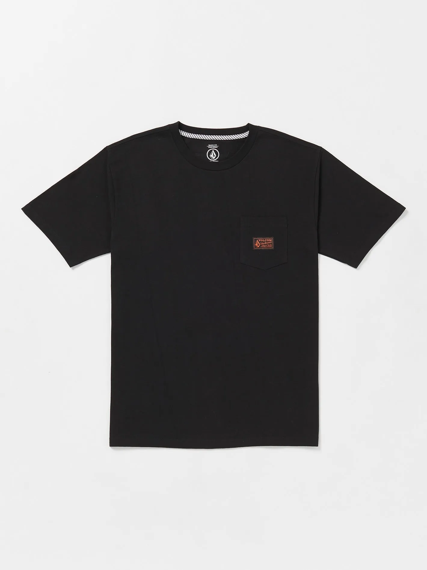 Volcom Workwear Certifico Short Sleeve Tee - Black sold by Volcom product image thumbnail 3
