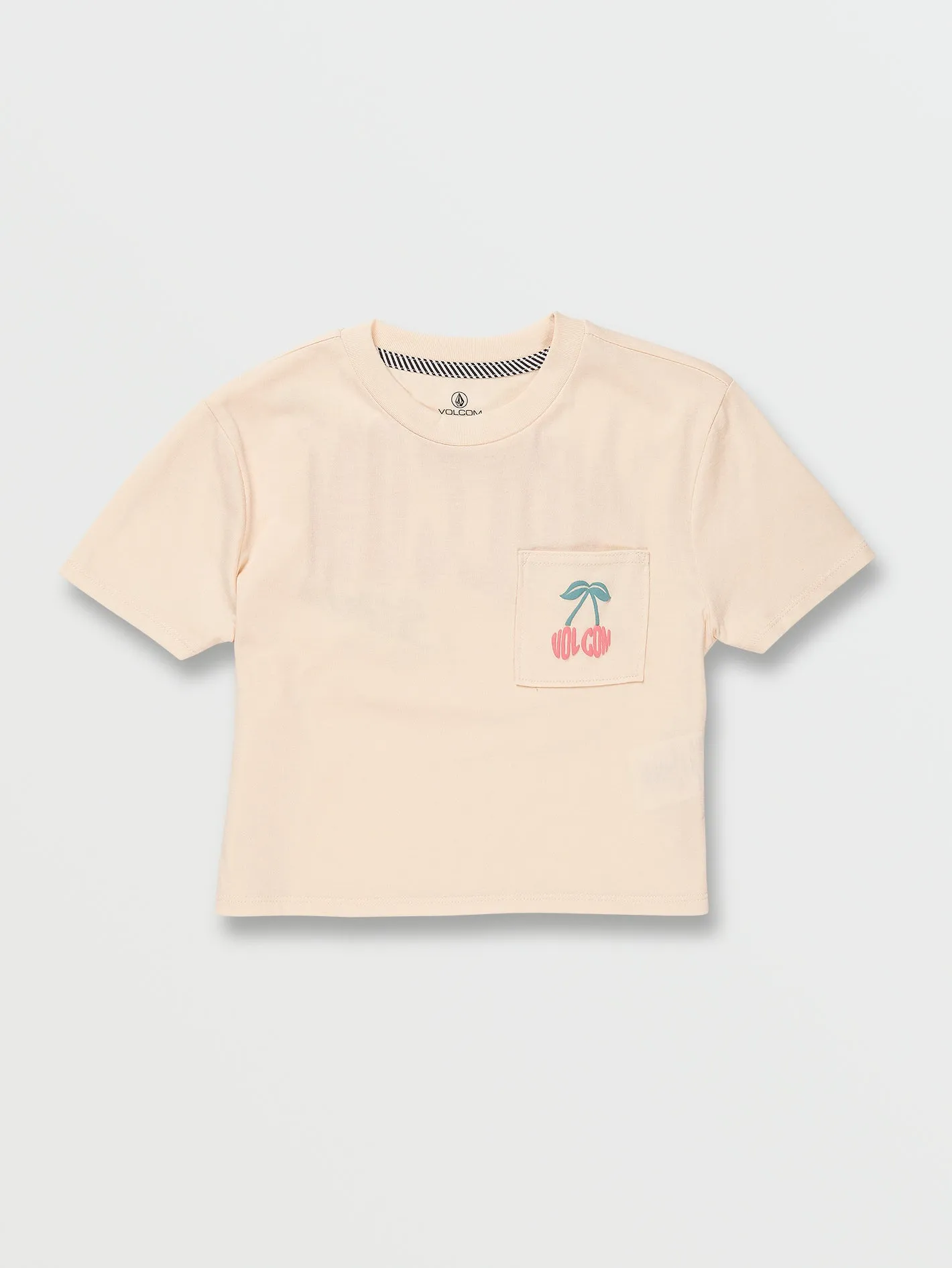 Girls Pocket Dial Tee - Sand sold by Volcom product image thumbnail 2