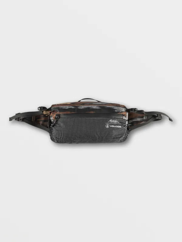 Volcom x Matador Freerain22 Waterproof Packable Hip Pack - Bark Camo sold by Volcom
