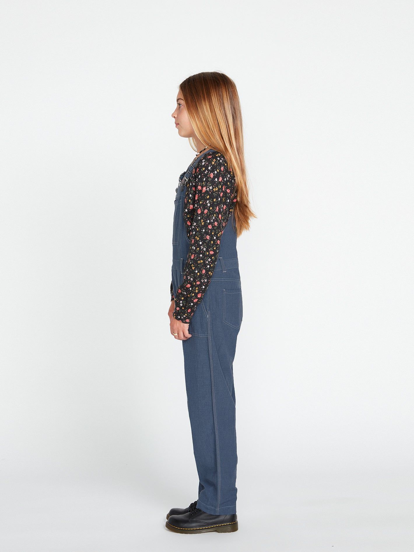 Girls Sunday Strut Overalls - Flight Blue sold by Volcom product image thumbnail 3