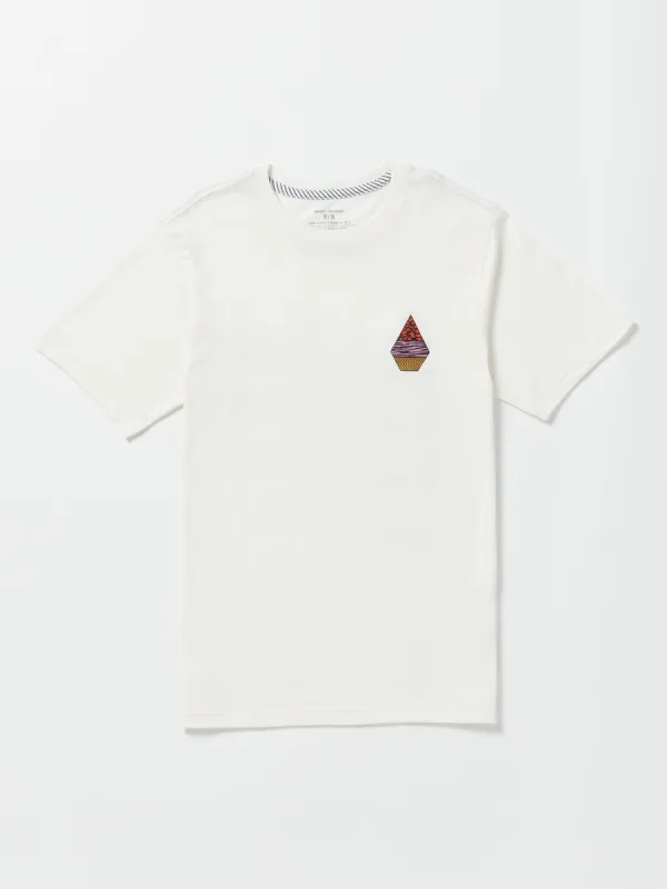 Big Boys Skystone Short Sleeve Tee - Off White sold by Volcom
