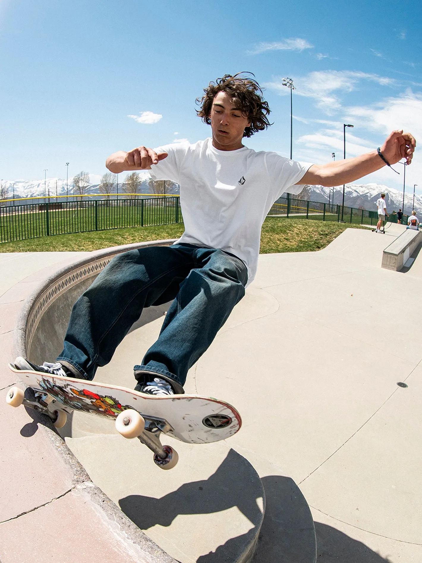 Iconic Stone Short Sleeve Tee - White sold by Volcom product image thumbnail 2