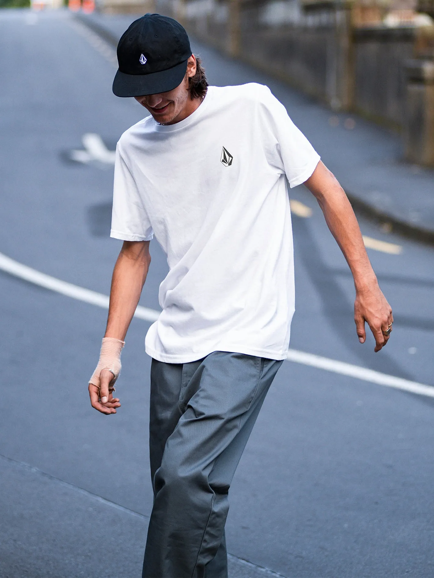 Iconic Stone Short Sleeve Tee - White sold by Volcom product image thumbnail 3