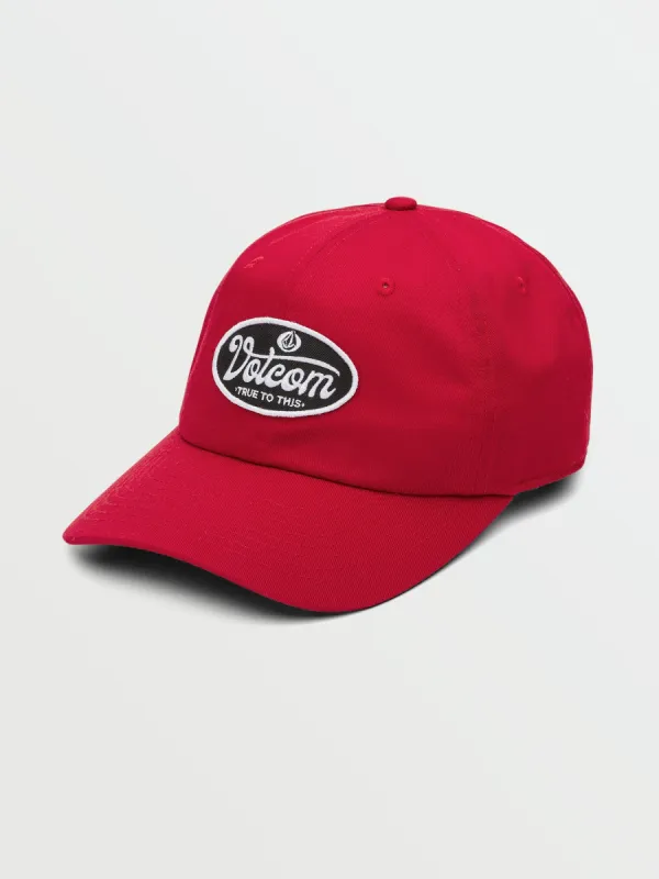 Harwich Adjustable Hat - Deep Red sold by Volcom