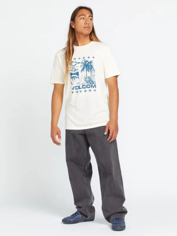 Ratso Short Sleeve Tee - Off White Heather sold by Volcom