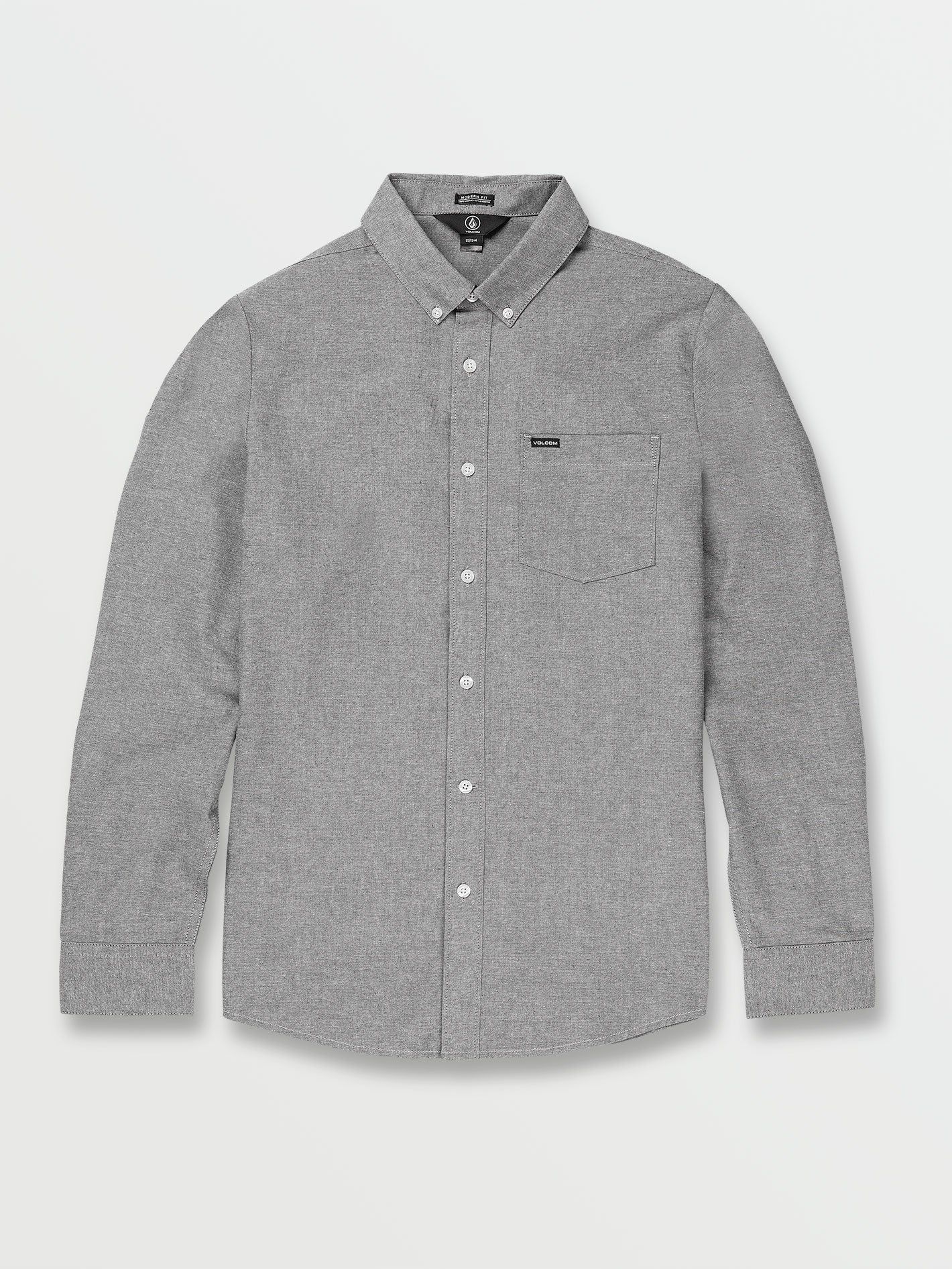 Curwin Long Sleeve Shirt - Grey sold by Volcom