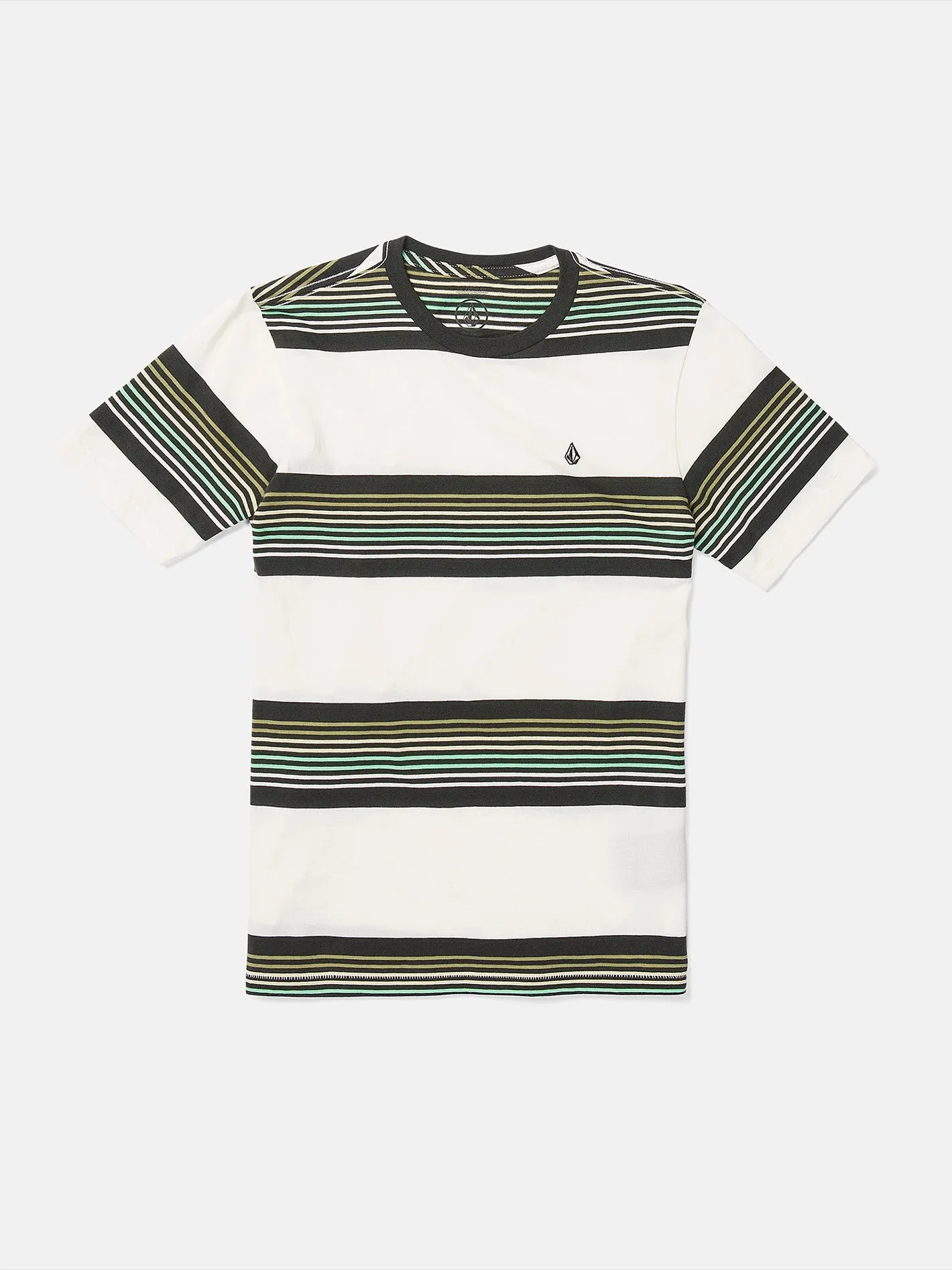 Big Boys Knowstone Crew Short Sleeve Shirt - Off White sold by Volcom product image thumbnail 3